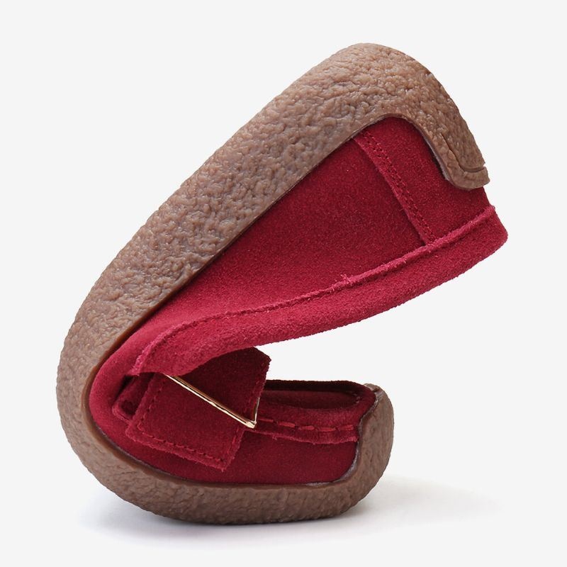 Kobiety Miękka Podeszwa Klamra Oddychające Casual Slip On Flats