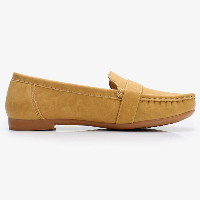 Kobiety Miękka Podeszwa Metalowa Klamra Slip On Casual Codzienne Mieszkania