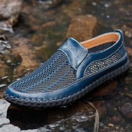 Męska Siateczka Wygodna Antypoślizgowa Miękka Podeszwa Outdoor Casual Shoes