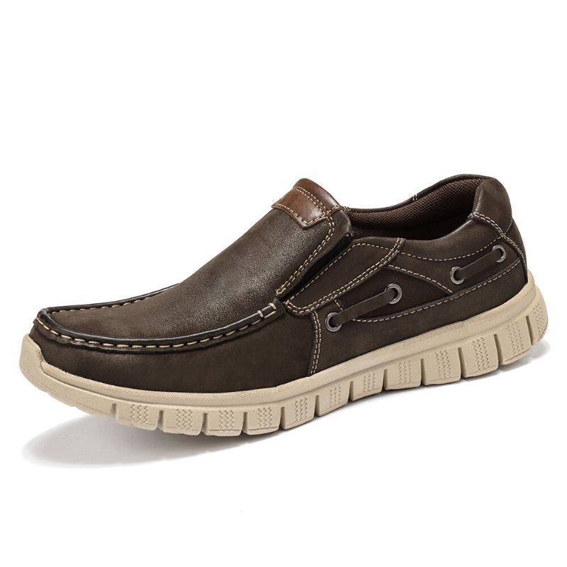 Męskie Wygodne Lekkie Miękkie Podeszwy Slip On Boat Shoes