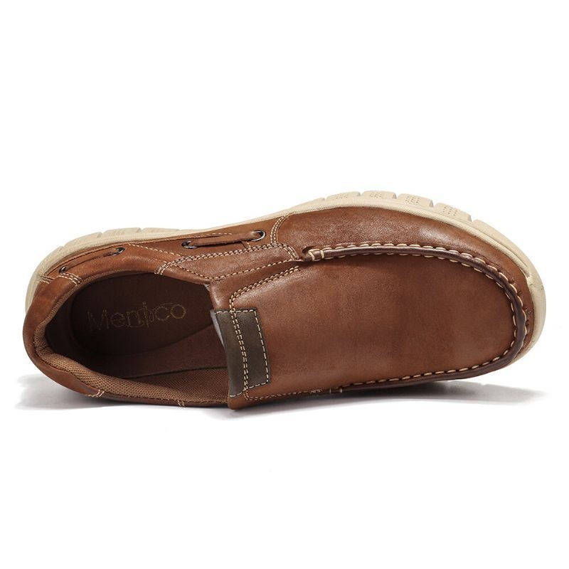 Męskie Wygodne Lekkie Miękkie Podeszwy Slip On Boat Shoes