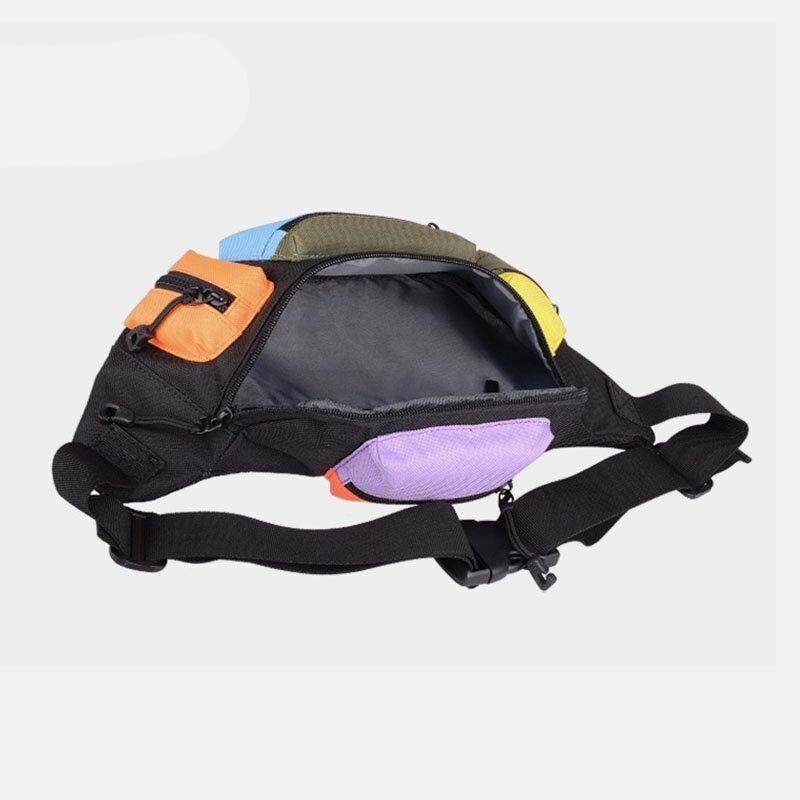 Mężczyźni Oxford Cloth Casual Fashion Multi-pocket Sport Outdoor Waist Bag