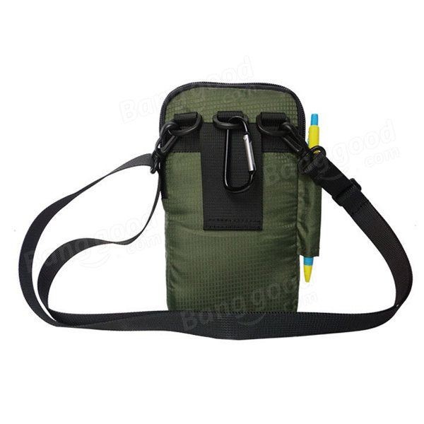 Damska 7-calowa Komórka Wodoodporna Nylonowa Torba Crossbody Outdoor Torba Na Ramię Dla Kobiety Mężczyzna