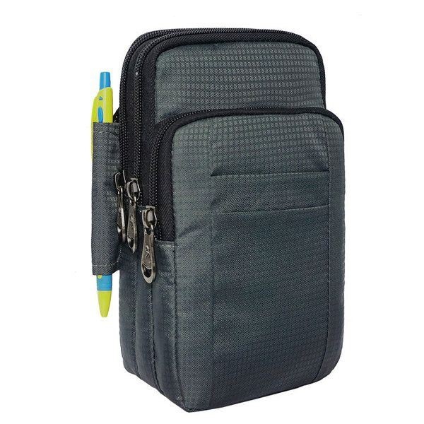 Damska 7-calowa Komórka Wodoodporna Nylonowa Torba Crossbody Outdoor Torba Na Ramię Dla Kobiety Mężczyzna