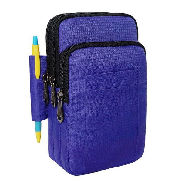 Damska 7-calowa Komórka Wodoodporna Nylonowa Torba Crossbody Outdoor Torba Na Ramię Dla Kobiety Mężczyzna