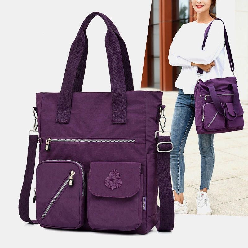 Damska Nylonowa Torebka O Dużej Pojemności Crossbody Bag