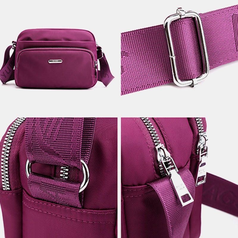 Damska Nylonowa Wodoodporna Torba Na Ramię Torba Crossbody