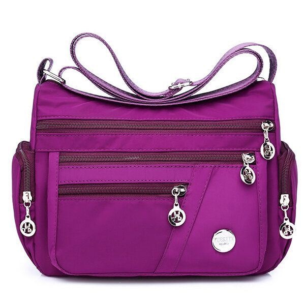 Damska Nylonowa Wodoodporna Torba Na Ramię Crossbody Casual Oryginalna Torba