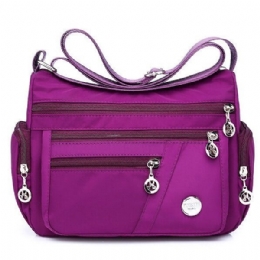 Damska Nylonowa Wodoodporna Torba Na Ramię Crossbody Casual Oryginalna Torba