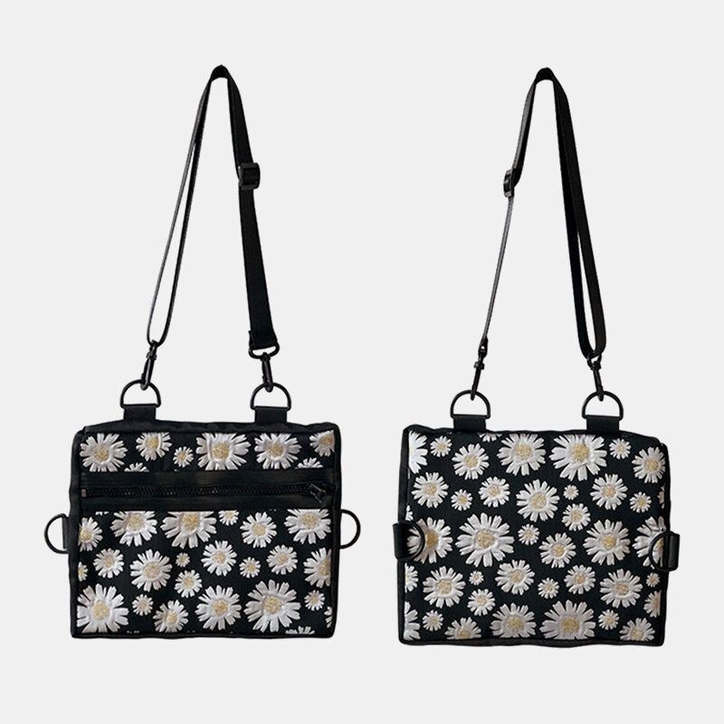 Damska Torba Na Ramię Daisy Casual Flower Nylon Crossbody