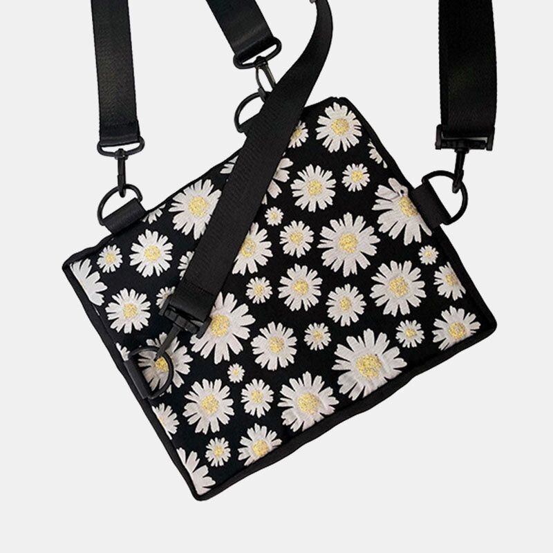 Damska Torba Na Ramię Daisy Casual Flower Nylon Crossbody