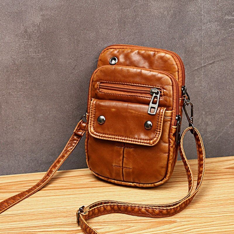 Damska Torba W Stylu Vintage Mała Torba Na Ramię Crossbody Torba Na Telefon