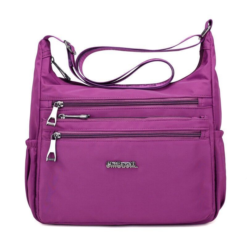 Damskie Nylonowe Lekkie Torby Na Ramię Z Wieloma Kieszeniami Torba Crossbody