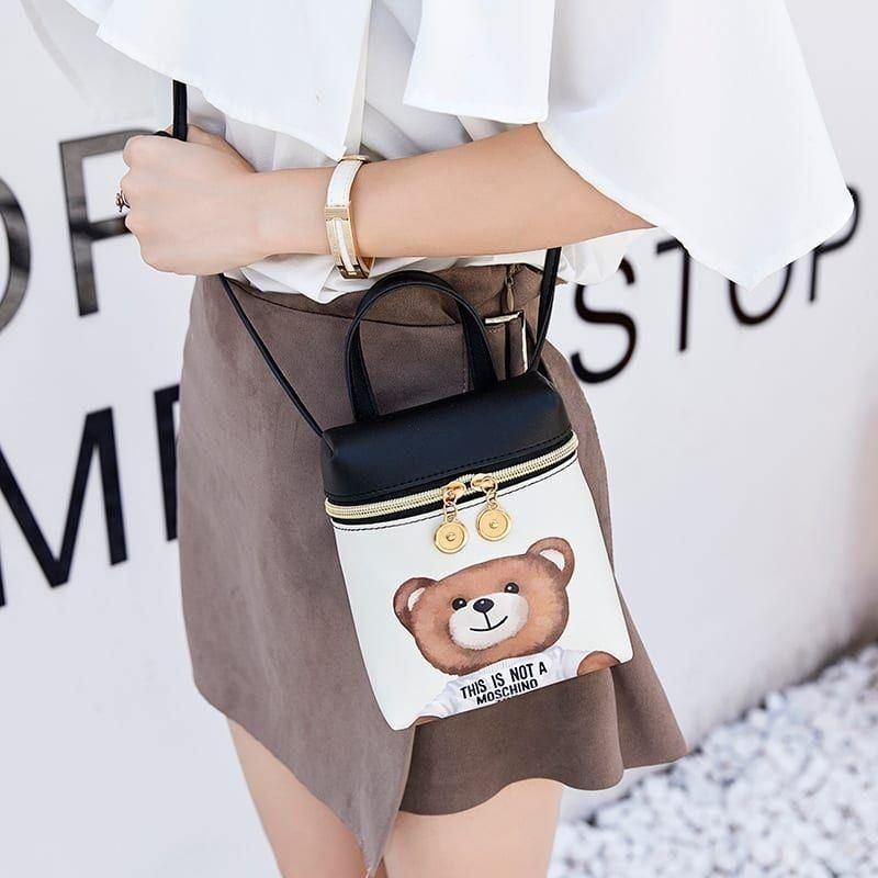 Kobiety Cartoon Drukowanie Mody Plecak Torba Crossbody