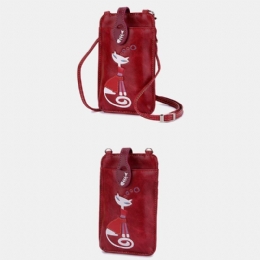 Kobiety Casual Fashion Beauty Cat Pattern Torba Na Ramię Crossbody Torba Na Zewnątrz