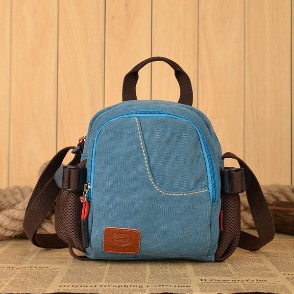 Kobiety Mężczyźni Casual Canvas Crossbody Torby Lekkie Torebki Outdoor Torby Na Ramię