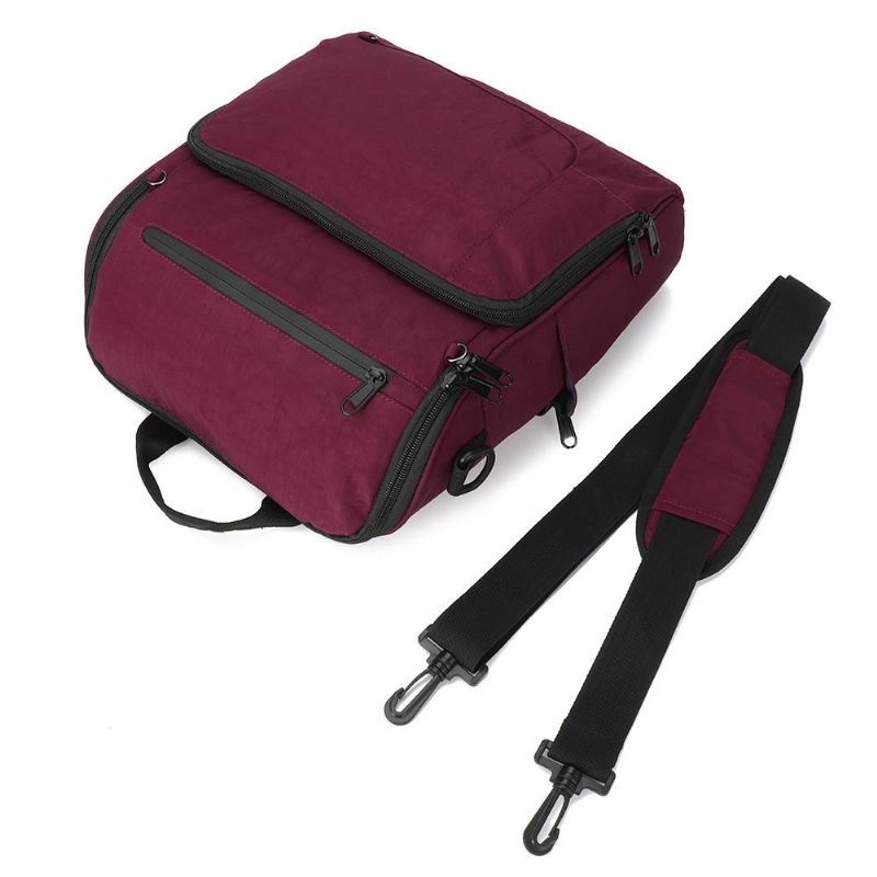 Kobiety Mężczyźni Nylonowa Torba Z Wieloma Kieszeniami Casual Crossbody