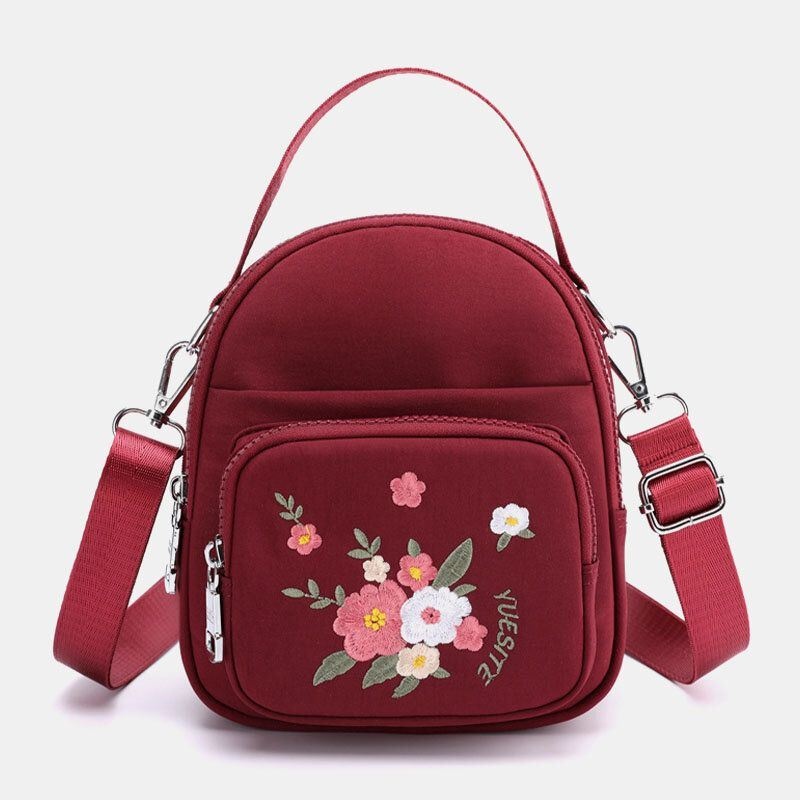 Kobiety Moda Haft Torba Na Ramię Torba Crossbody