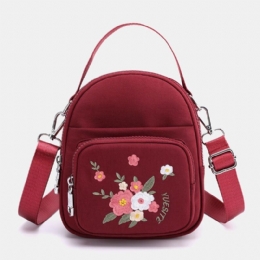 Kobiety Moda Haft Torba Na Ramię Torba Crossbody