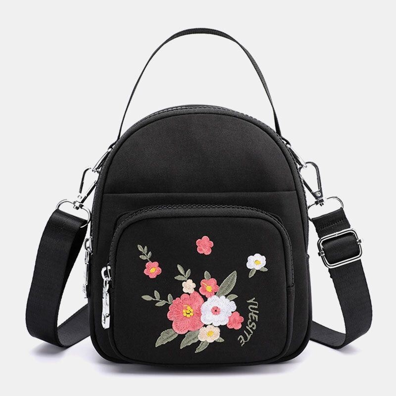 Kobiety Moda Haft Torba Na Ramię Torba Crossbody