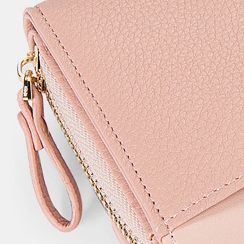 Kobiety Pu Łańcuchy 6.3 Cala Telefon Solid Letter Crossbody Bag