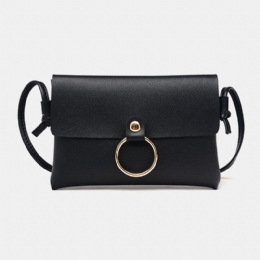 Kobiety Solid Casual Pu Mini Mała Torba Na Telefon Torba Crossbody Torba Na Ramię