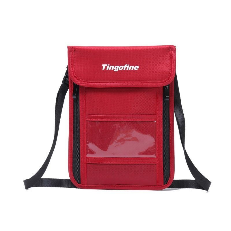 Mężczyźni Kobiety Nylon Wodoodporna Anti-theft Paszport Podróżny Wielofunkcyjna Torba Na Ramię Crossbody Bag