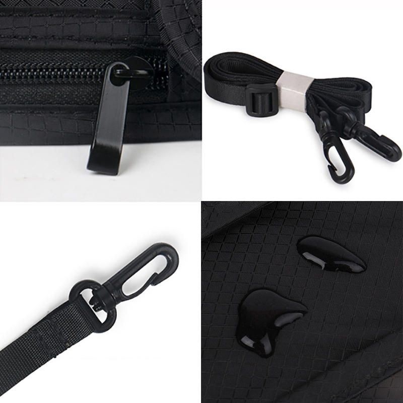 Mężczyźni Kobiety Nylon Wodoodporna Anti-theft Paszport Podróżny Wielofunkcyjna Torba Na Ramię Crossbody Bag