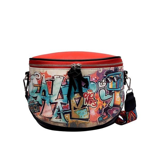 Moda Damska Torba Multi-carry Hip-hop Crossbody Bag