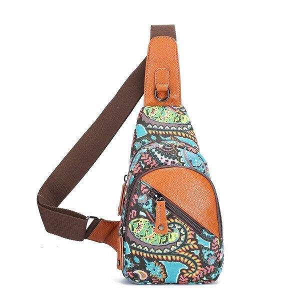 National Floral Summer Light Women Torba Na Klatkę Piersiową Torba Na Ramię Torba Na Ramię Crossbody