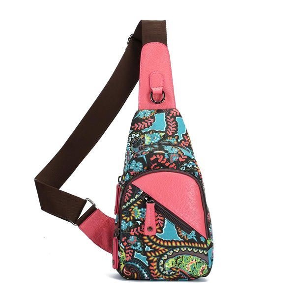 National Floral Summer Light Women Torba Na Klatkę Piersiową Torba Na Ramię Torba Na Ramię Crossbody