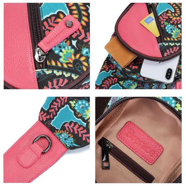 National Floral Summer Light Women Torba Na Klatkę Piersiową Torba Na Ramię Torba Na Ramię Crossbody