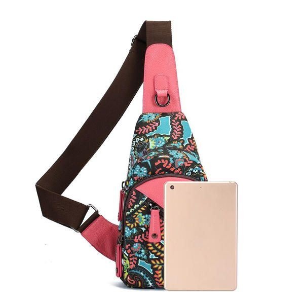 National Floral Summer Light Women Torba Na Klatkę Piersiową Torba Na Ramię Torba Na Ramię Crossbody