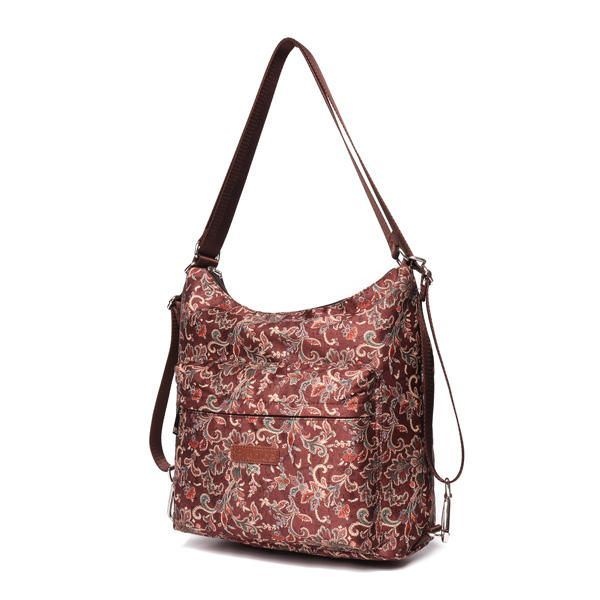 National Floral Travel Kobiety Plecak Torba Crossbody