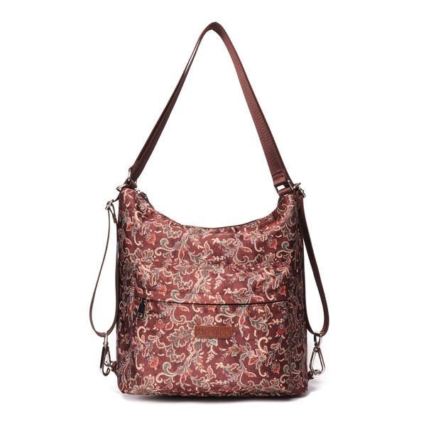 National Floral Travel Kobiety Plecak Torba Crossbody