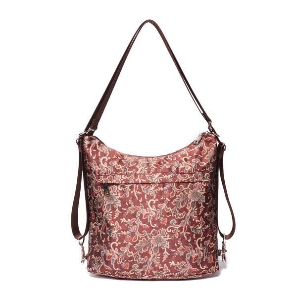 National Floral Travel Kobiety Plecak Torba Crossbody