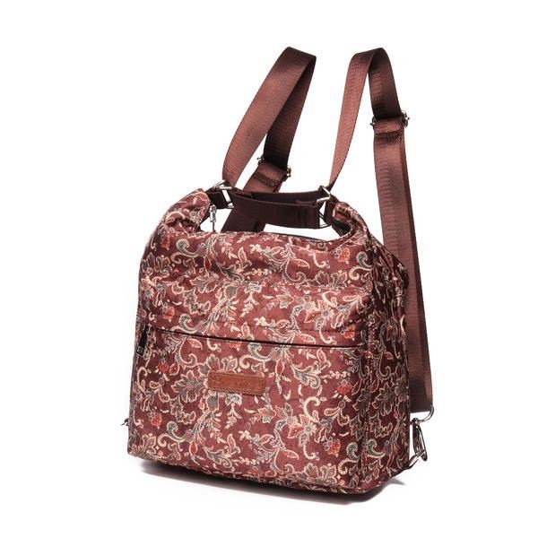 National Floral Travel Kobiety Plecak Torba Crossbody