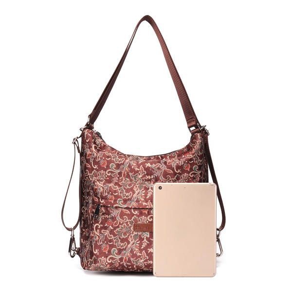 National Floral Travel Kobiety Plecak Torba Crossbody