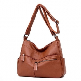 Torba Na Ramię Dla Kobiet Faux Leather Leisure Torba Na Ramię Crossbody