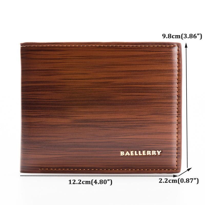 Baellerry Men Leisure Casual Short Cross Wallet