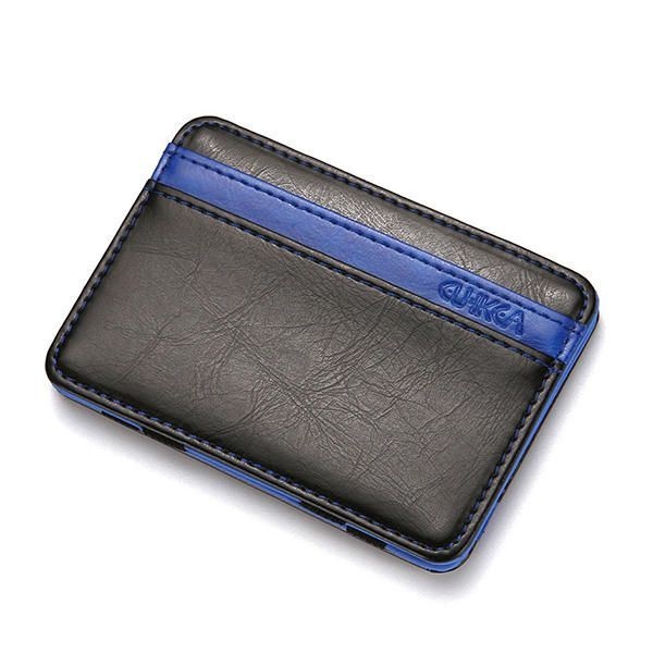 Męska Torba Na Karty Pu Money Magic Wallet Casual Clutch Bus Card Bag