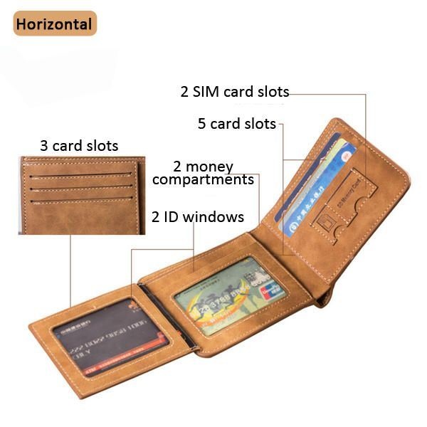 Męski Uchwyt Na Karty Multi Card Slim Wallet Card