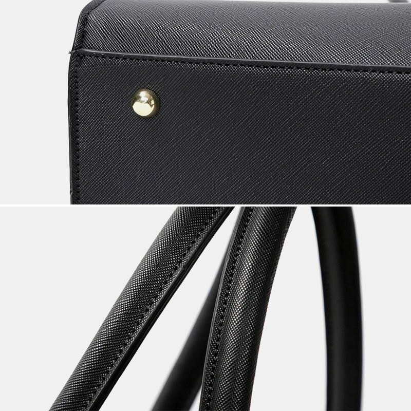 Damska Torebka Na Co Dzień O Dużej Pojemności Z Wieloma Przegrodami Faux Leather Crossbody Bag Torebka