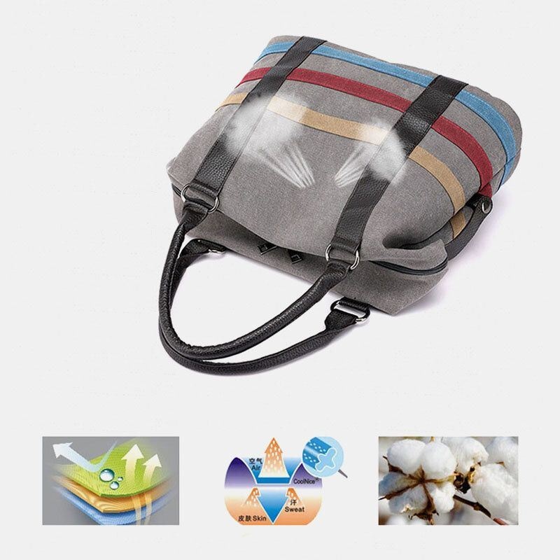 Damska Torebka Z Płótna Patchworkowego Crossbody