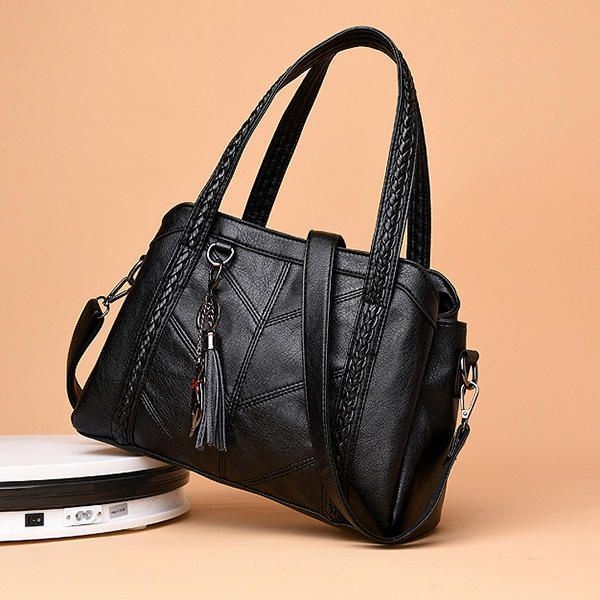 Kobiety Eleganckie Miękkie Pu Torebki Torby Na Ramię Torby Crossbody