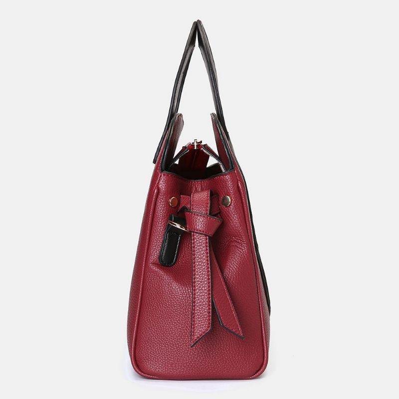 Kobiety Moda Uroda Faux Leather Torebka O Dużej Pojemności Torba Crossbody Torba Na Ramię Torba Dla Kota