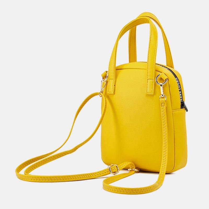 Mała Wielofunkcyjna Torebka Damska Pure Color Crossbody