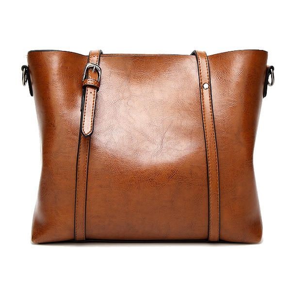 Torebki Damskie Na Ramię Vintage Przednia Kieszeń Na Ramię Torby O Dużej Pojemności Crossbody