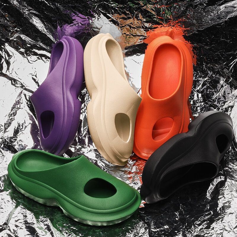 Mężczyźni Outdoor Hollow Out Close Toes Miękkie Buty Do Jaskini Na Co Dzień