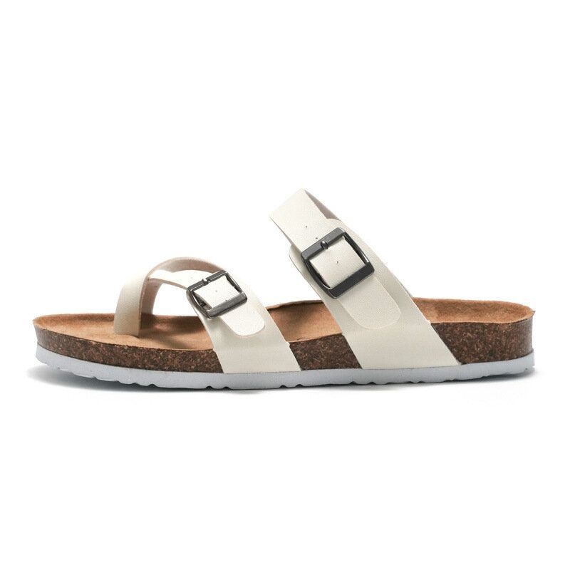 Męska Klamra Z Klipsem Na Palec Slip On Casual Beach Codzienne Kapcie